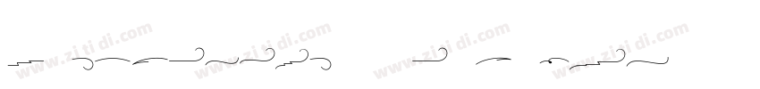 Junigarden Swash PER字体转换 Junigarden Swash PER字体转换